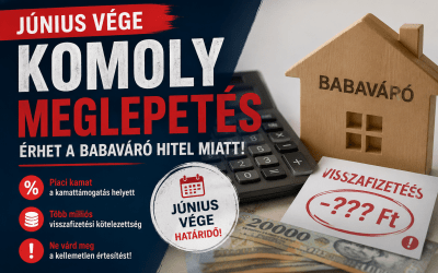 Babaváró hitel visszafizetése: akár milliókba is kerülhet a kamattámogatás elvesztése