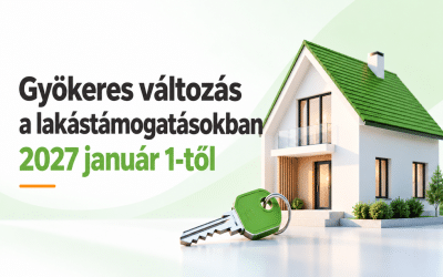 Lakástámogatási változások 2027. január 1-től